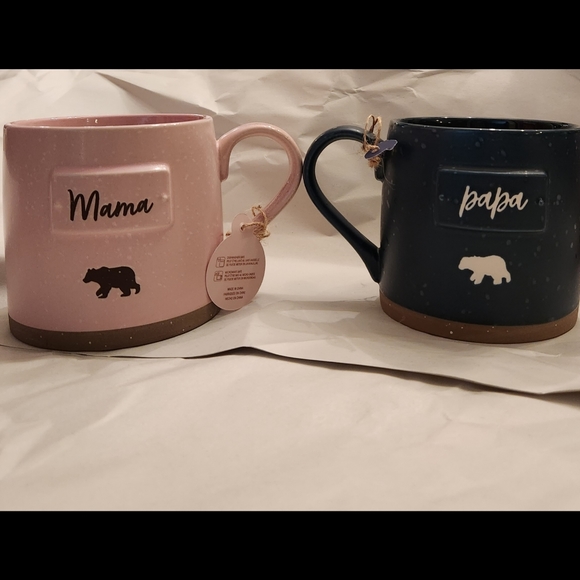 Papa & Mama Coffee Cups, Mr & Mrs spoons & keychains .♡ Great Couples Gift♡ - Picture 13 of 16